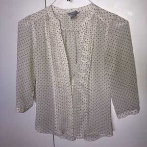 Polka dot blouse from H&M